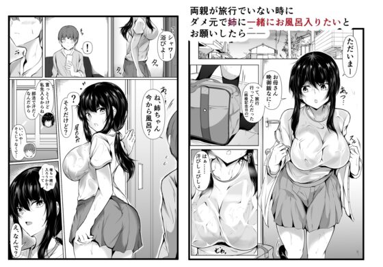どさくさに紛れて押しに弱い姉とお風呂入った結果 [石ケンピ] | DLsite 同人 - R18