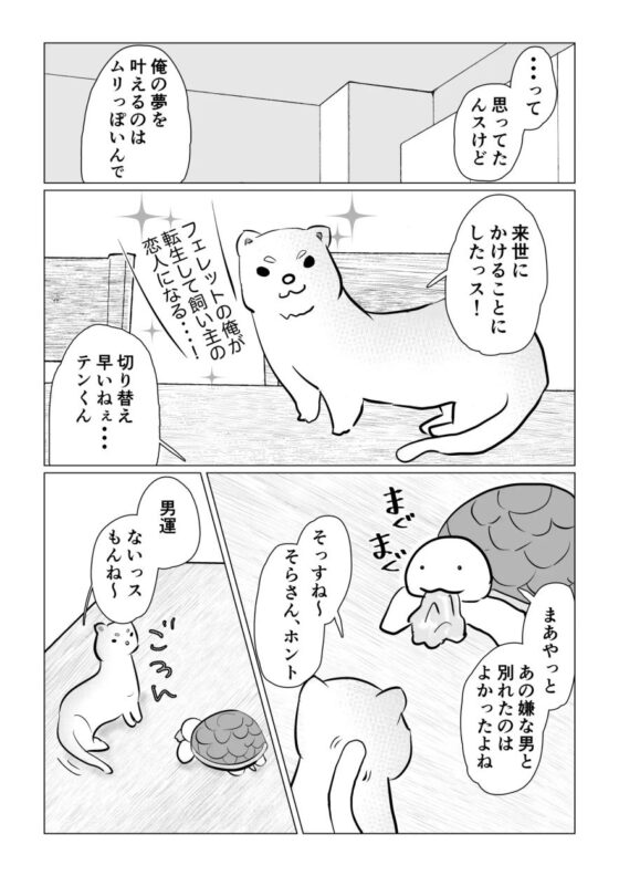 フェレ恋〜愛しのペットとHしちゃう？不感症のはずなのにクリもナカも開発されちゃいました〜(DOSTRES) - FANZA同人