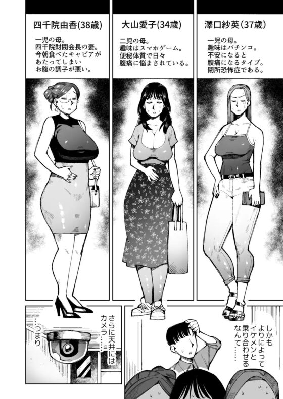 3人の人妻がエレベーターに閉じ込められて着衣脱糞 [くぴこ] | DLsite 同人 - R18