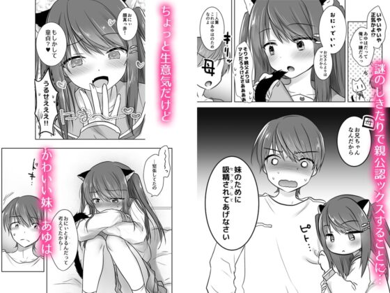 妹がサキュバスになったので親公認でセックスします。 [アクアドロップ] | DLsite 同人 - R18