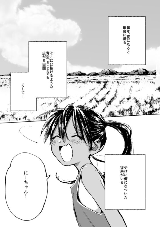 田舎に帰るとやけになついた褐色ポニテショタがいる [ハラペコモード] | DLsite 同人 - R18