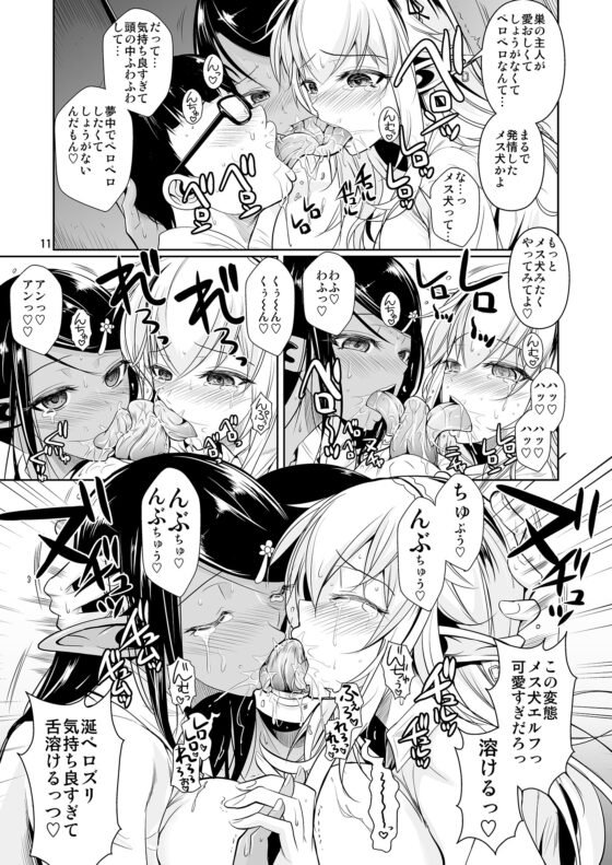 ハイエルフ×ハイ○クール白×黒(シュート・ザ・ムーン) - FANZA同人
