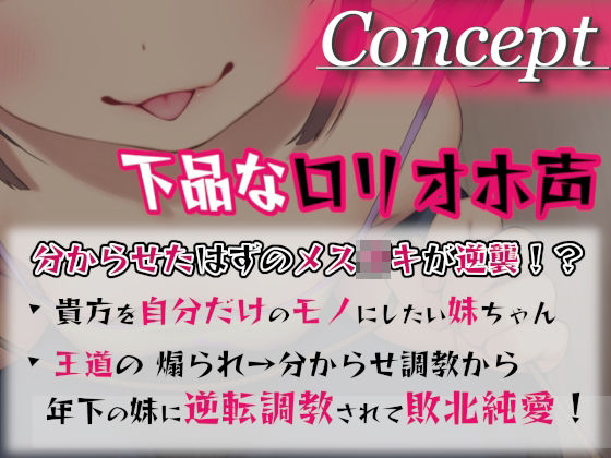 【敗北純愛】分からせたはずのメス○キ妹に分からされる(あくあぽけっと) - FANZA同人