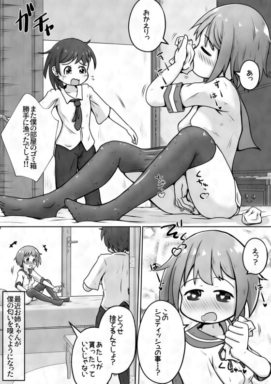 お姉ちゃんが僕のパンツを勝手に脱がせて恥垢の匂いでオナるのやめて欲しい! [えちえち大福] | DLsite 同人 - R18