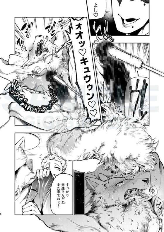 狼獣人、また人間風俗へ行く [GiGiGi妙] | DLsite がるまに