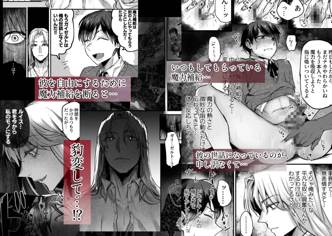 落ちこぼれはヤンデレ魔導師の激重執着愛に縛られる [廃像園] | DLsite がるまに