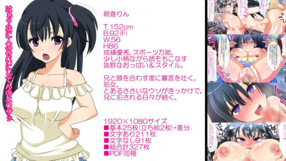 生意気妹をハメまくり調教して兄専用肉便器にする話(180R) - FANZA同人