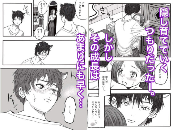 牢獄の番（つがい）〜軍看護婦と獣人の禁断のオメガバース〜(岡本ガハコ) - FANZA同人