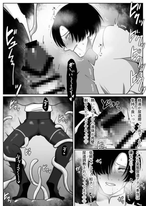 落とし穴にハマった魔法使いが触手汁にドハマりして尿道アクメ奴隷になるまで [アラシキ] | DLsite がるまに