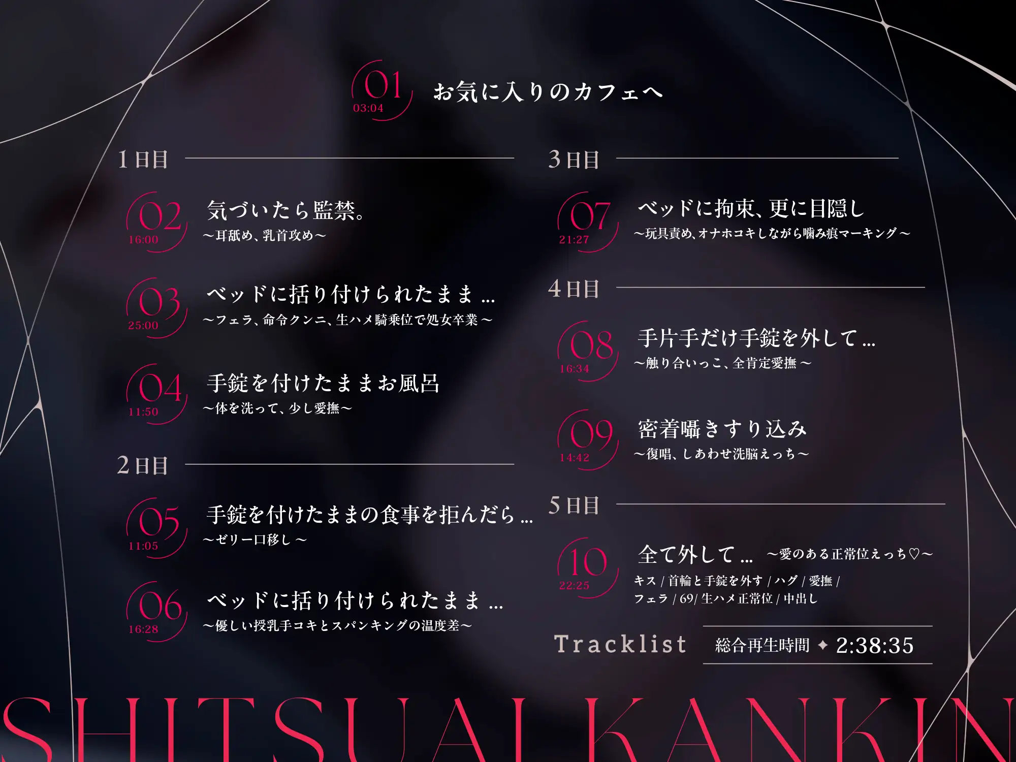 執愛監禁。 [つばめいと] | DLsite 同人 - R18