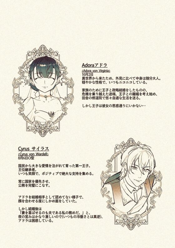 Porker Face〜異世界の王太子との政略結婚。でも離婚したい〜【前編】 [滿月葡萄] | DLsite がるまに