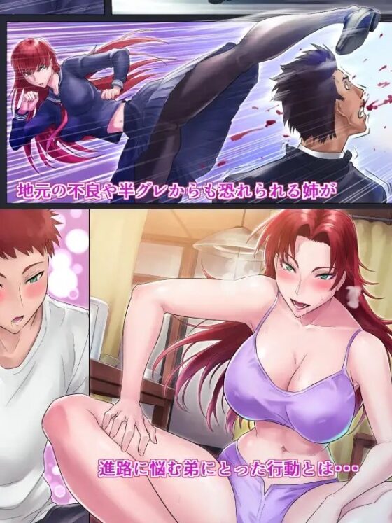 強気で男勝りな姉が弟にだけ見せるオンナの顔 [グラスタートル] | DLsite 同人 - R18