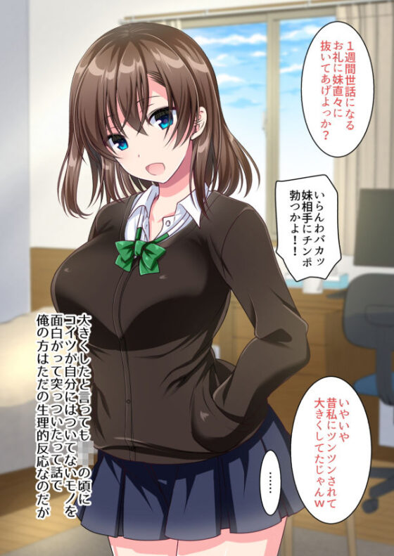 JK妹と過ごすエッチな1週間〜妹と生ハメセックスで童貞卒業するまで〜(かそくえっぢ) - FANZA同人