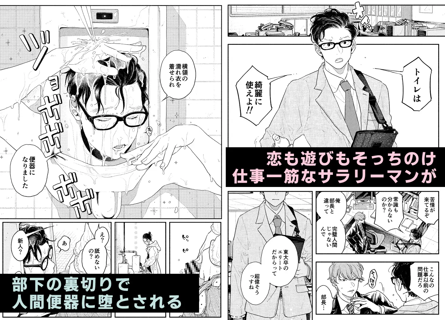 人間が便器として働く異世界の愛されSEX [CHOBIKING] | DLsite がるまに