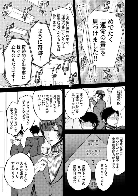 運命の番ならよかったのに [流星ハニー] | DLsite がるまに