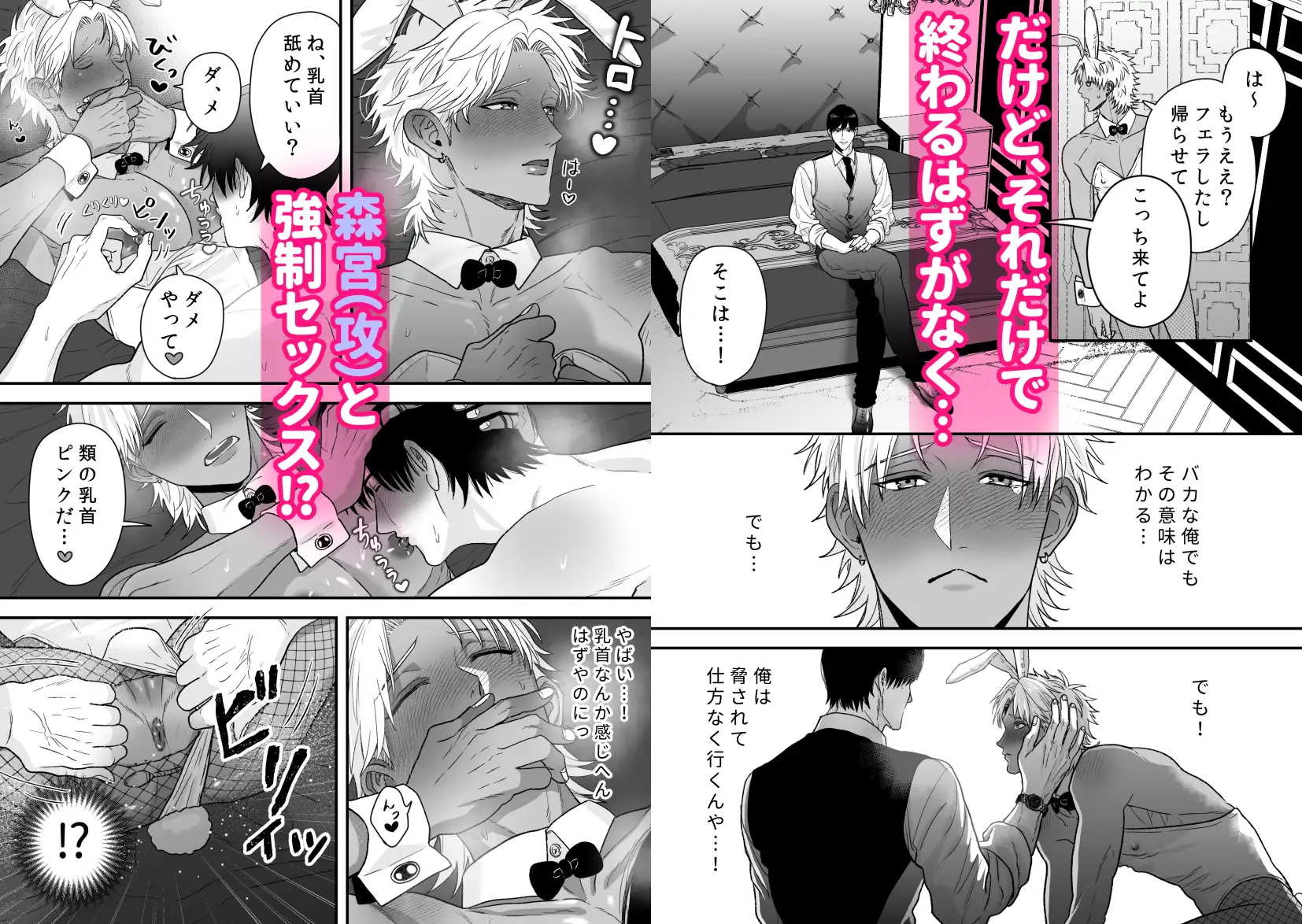 エッチ♡バニー 〜ボーイの俺がバニーになって恋人契約♡した件について〜 [すいかどんぶり] | DLsite がるまに