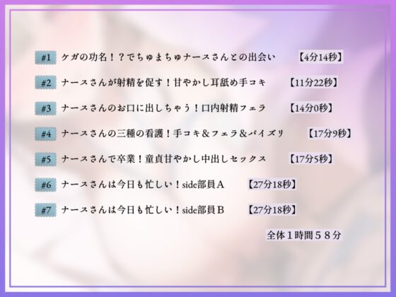 【でちゅまちゅ囁き】ドスケベナースのでちゅまちゅ性処理 [テグラユウキ] | DLsite 同人 - R18