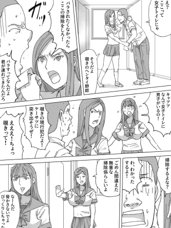 女子トイレ掃除 [三杯酢] | DLsite 同人 - R18