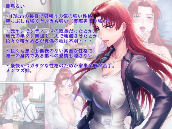 強気で男勝りな姉が弟にだけ見せるオンナの顔 [グラスタートル] | DLsite 同人 - R18