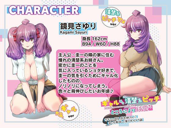 ギャル時々清楚系ビッチところにより純愛(さいくら・のうしゅ) - FANZA同人