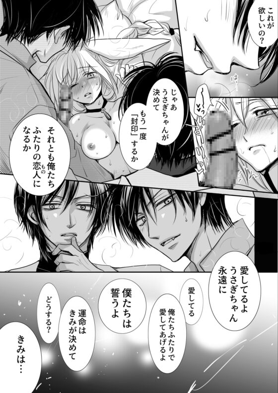 ツヴィリング～双子魔法医師×発情うさぎ=クンニ堕ち～ [藤井あや個人サークル] | DLsite がるまに