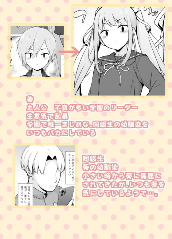 生意気ヤンキーが女装をしたら [ゆるやか島] | DLsite 同人 - R18