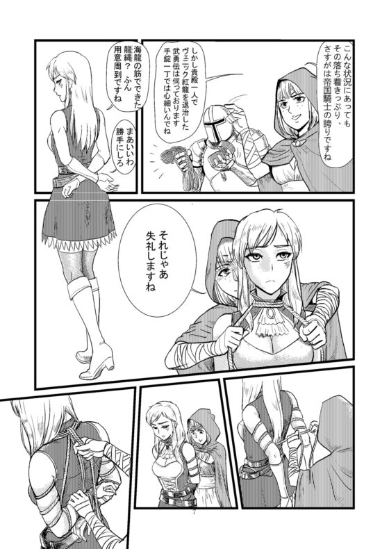 ワナ 前編 魔法騎士の連行 [万縄殿] | DLsite 同人 - R18