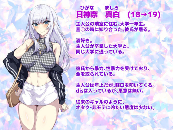 片思い中の白ギャルをDV彼氏から寝取りたい(殿様ペンギン) - FANZA同人