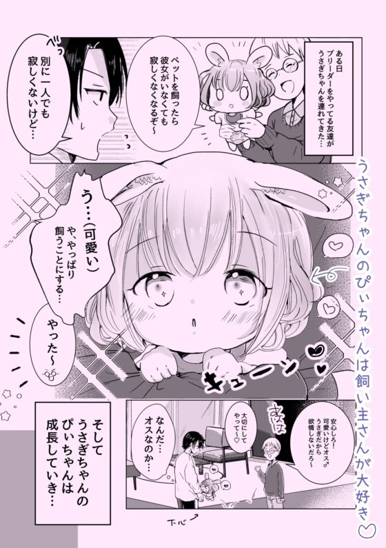 だってウサギなんだもん [自己モラトリアム] | DLsite がるまに