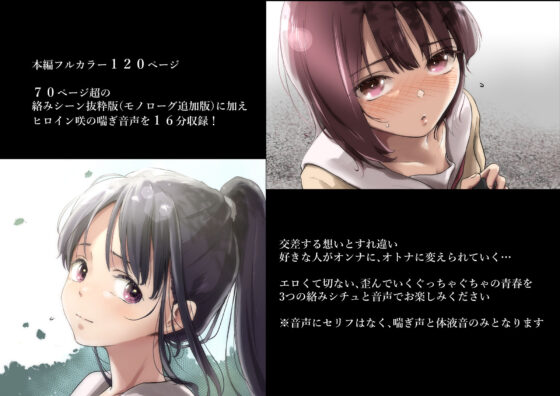 青が溶ける （好きな人が隣の布団で喘ぐ青春BSS-喘ぎ音声付）