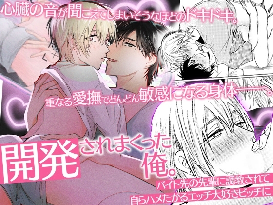開発されまくった俺。バイト先の先輩に調教されて自らハメたがるエッチ大好きビッチに [OL] | DLsite がるまに