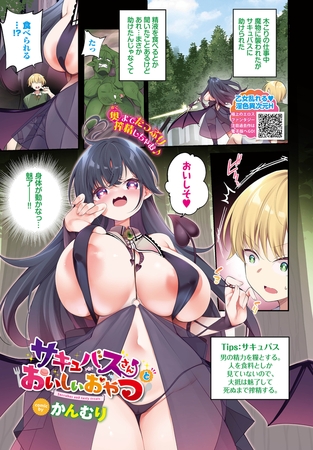 サキュバスさんとおいしいおやつ [文苑堂] | DLsite 成年コミック - R18