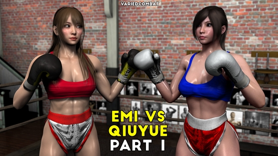 Boxing: Emi VS Qiuyue Part 1 [VariedCombat] | DLsite 同人