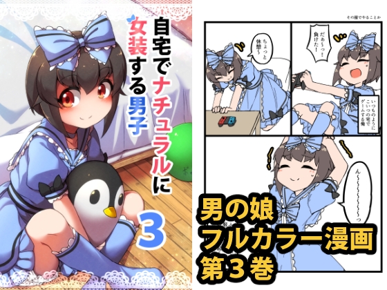 自宅でナチュラルに女装する男子3 [安全地帯] | DLsite 同人