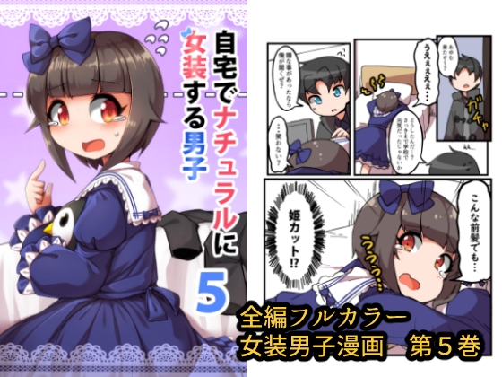 自宅でナチュラルに女装する男子5 [安全地帯] | DLsite 同人
