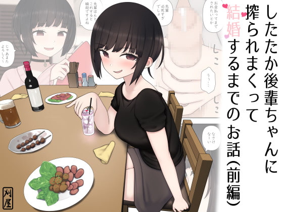 したたか後輩ちゃんに搾られまくって結婚するまでのお話(前編) [刈屋] | DLsite 同人 - R18