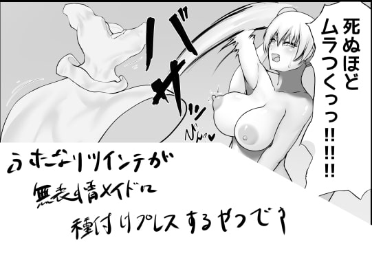ふたなりお嬢様が無表情メイドさんに種付けプレスする漫画 [白土海] | DLsite 同人 - R18