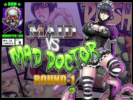 MAID VS MAD DOCTOR round1 [BHM MONSTER LAB] | DLsite 同人 - R18