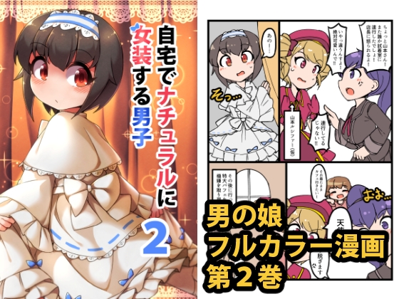自宅でナチュラルに女装する男子2 [安全地帯] | DLsite 同人 - R18