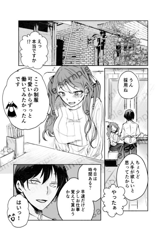 いじわる店長&常連客VS新人メイドさん [青田工学] | DLsite がるまに