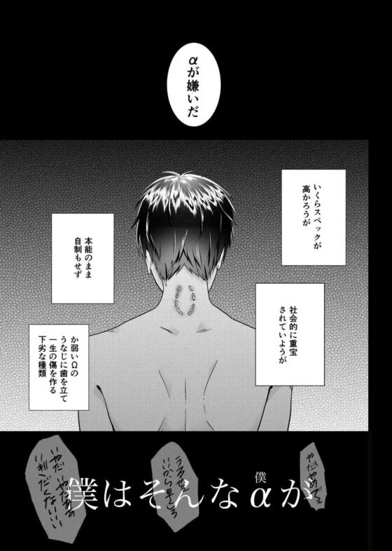 大嫌いなα様へ [っえ] | DLsite がるまに