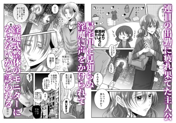 淫魔式体力回復整体術～限界社畜が淫魔によしよしマッサージをされる話～ [タコライス] | DLsite がるまに