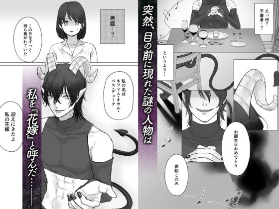 Devil's bride(悪魔の花嫁) ~天涯孤独だと思ってたけど悪魔に見初められ溺愛SEXされちゃいました~ [むんじゅる] | DLsite がるまに