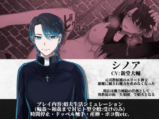 【ゲーム版】神父受胎～フルボイスLIVE2D異種姦ノベルシュミレーションゲーム～ [フリーダム回廊] | DLsite がるまに