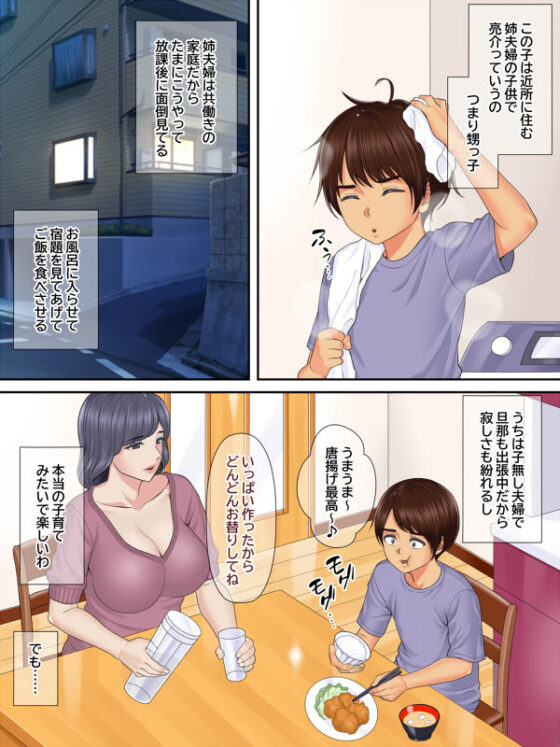 親戚のおばちゃんと甥っ子の秘密の子作りセックス(まるみ屋) - FANZA同人