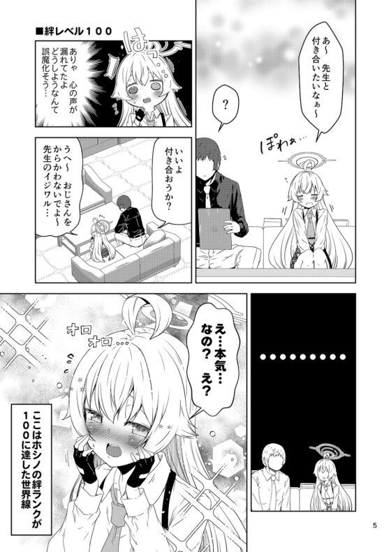 ここはホシノの絆ランクが100に達した世界線 [ゆうじこうじ] | DLsite 同人