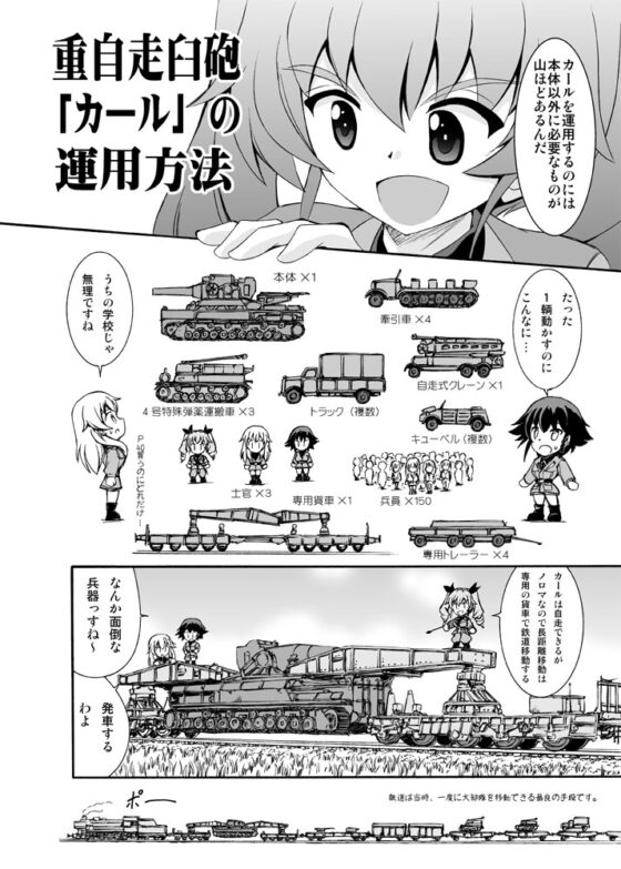 重自走臼砲カールと重突撃戦車T28 [オペレーション・ボックス] | DLsite 同人