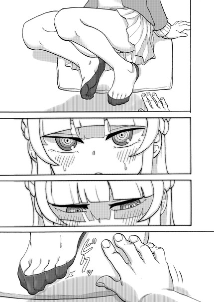 足フェチ先輩と後輩チャン総集編 [つけまゆげ] | DLsite 同人