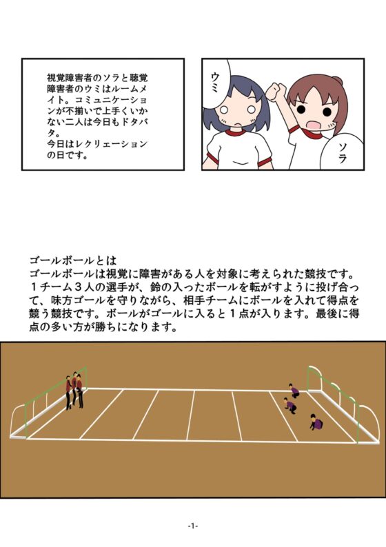 見えないソラと聞こえないウミゴールボール編 [旅するアニフォト] | DLsite 同人