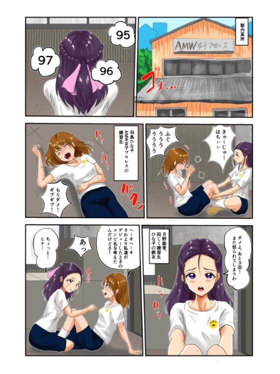 美少女プロレス物語〜ひなひめFIGHTING [めんまる] | DLsite 同人